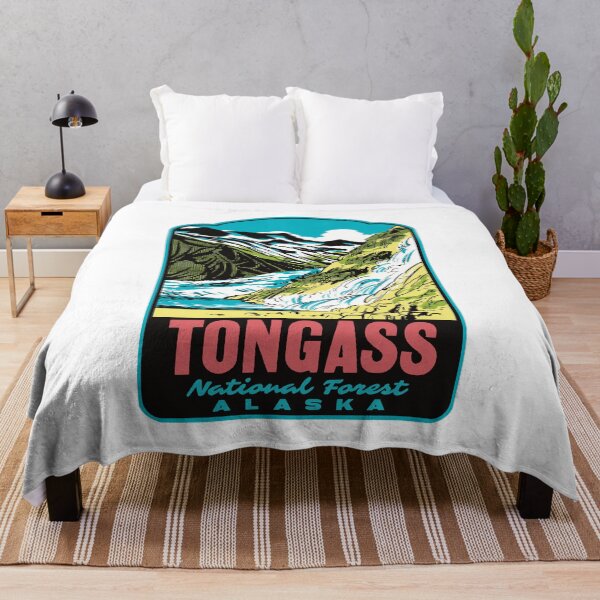 Item preview, Tongass National Forest Mendenhall Glacier Nugget Falls Art designed and sold by HalpinDesign.