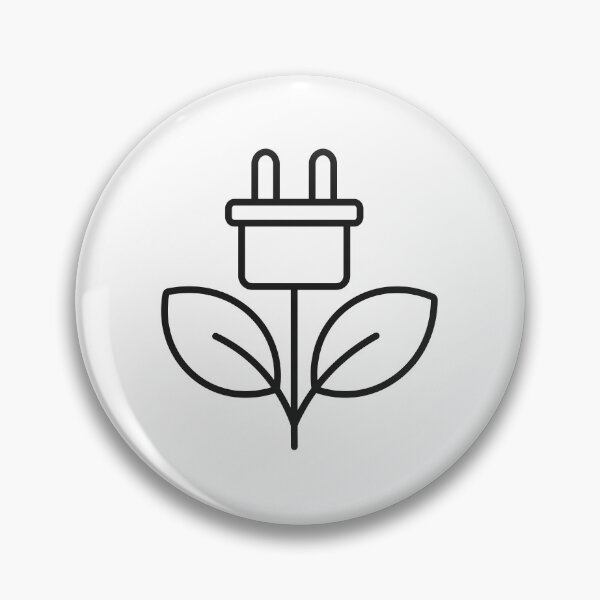 Item preview, Eco Friendly Power Plug Line Icon designed and sold by VectorForge Studio.