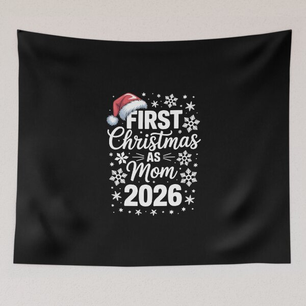 Item preview, FIRST Christmas AS Mom 2026 designed and sold by jkrphoto.