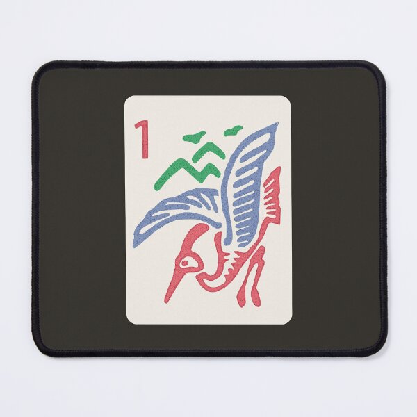 Item preview, One of Bamboo Mahjong Tile Phoenix Bird designed and sold by TackyTime.
