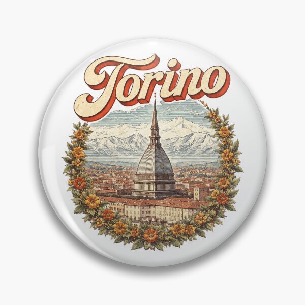 Item preview, Turin: Vintage Torino Italy Mole Antonelliana Floral Frame designed and sold by Ericscorner128.