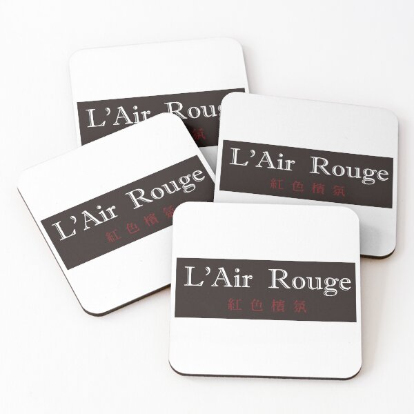 Item preview, L'Air Rouge Minimalist Vintage Luxury Label Design designed and sold by rchabnb.