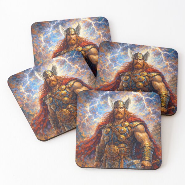 Item preview, Copy of Thor – God of Thunder Painting designed and sold by GalleryKauffeld.