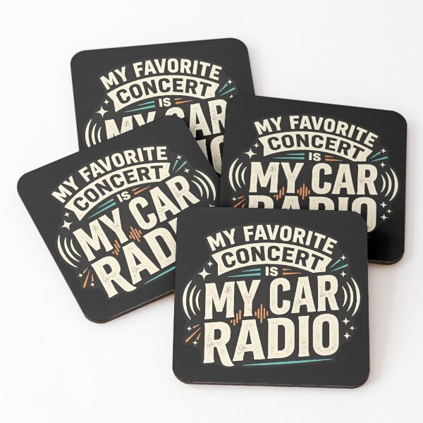 Item preview, My Favorite Concert Is My Car Radio Music Humor designed and sold by DuckOddity.