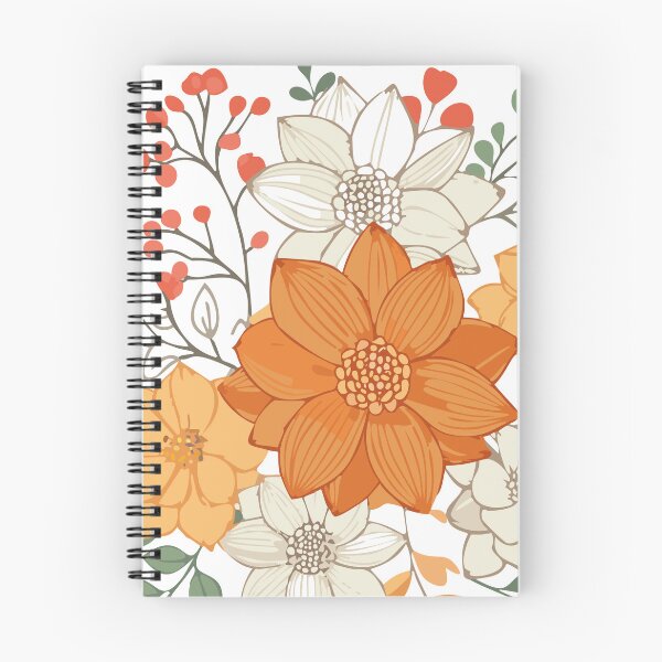 Item preview, Autumn Botanical Flowers – Warm Floral Bouquet designed and sold by vonalvarazs.