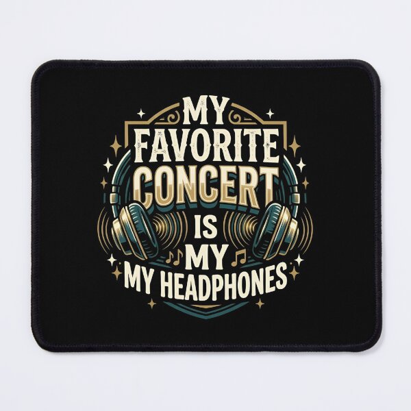 Item preview, My Favorite Concert Is My Headphones Introvert Music designed and sold by DuckOddity.