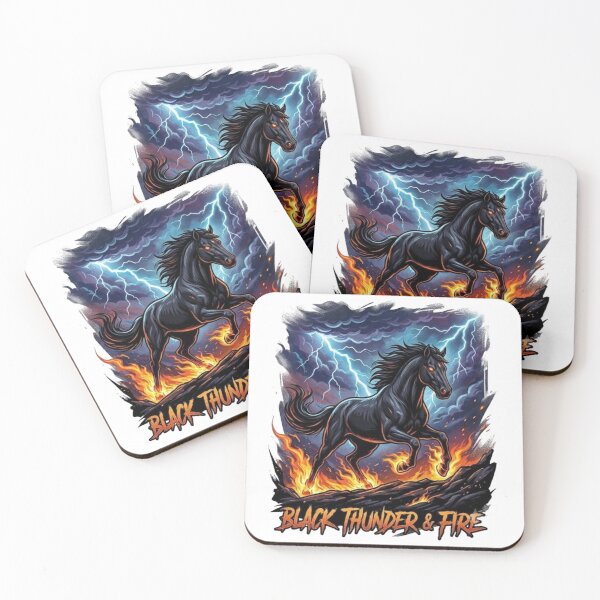 Item preview, BLACK THUNDER & FIRE designed and sold by The best online style shop.