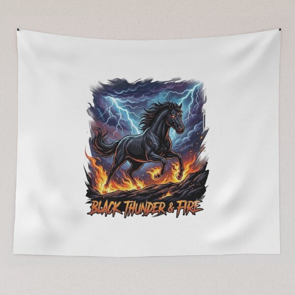 Item preview, BLACK THUNDER & FIRE designed and sold by The best online style shop.