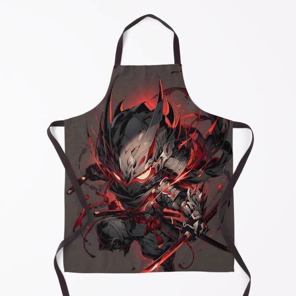 Item preview, Demonic Cyber Samurai Warrior – Red Katana Dark Japanese Warrior designed and sold by Dyan4.