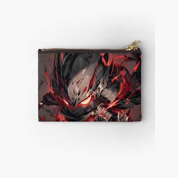 Item preview, Demonic Cyber Samurai Warrior – Red Katana Dark Japanese Warrior designed and sold by Dyan4.