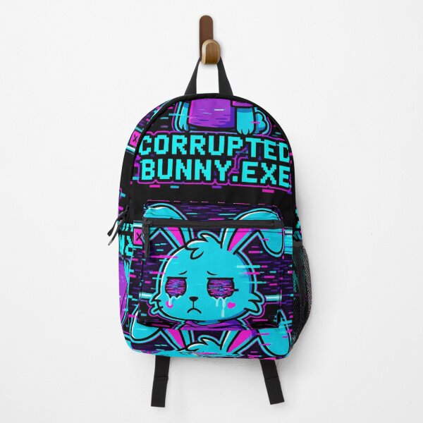 Item preview, Corrupted Bunny – Kawaii Glitch Rabbit designed and sold by JupiterGlitchEmpire.