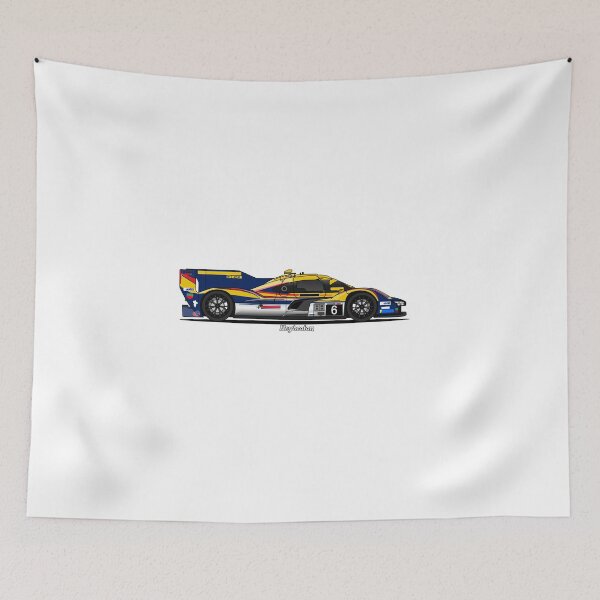 Item preview, IMSA 6 Hours of Road America 963 #6 Vector Art designed and sold by Heybratan.