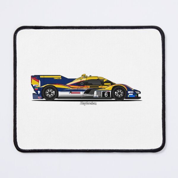 Item preview, IMSA 6 Hours of Road America 963 #6 Vector Art designed and sold by Heybratan.