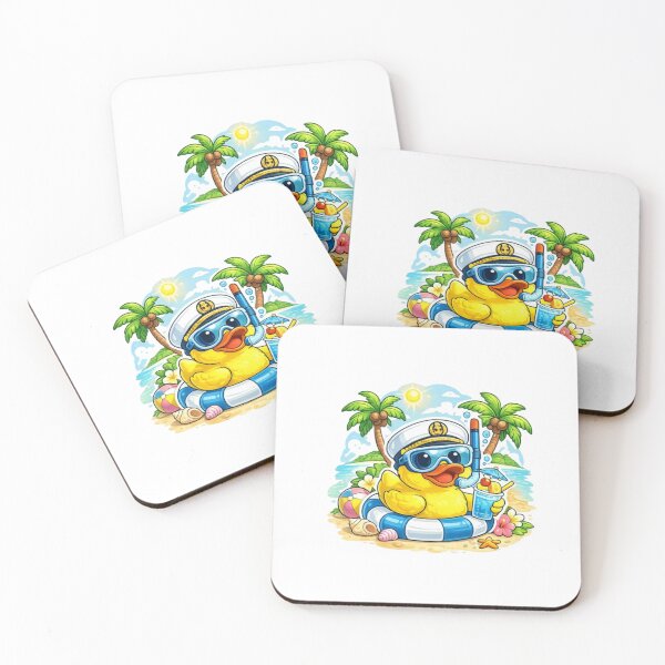 Item preview, Funny Cruise Duck Tropical Vacation designed and sold by roartusa.
