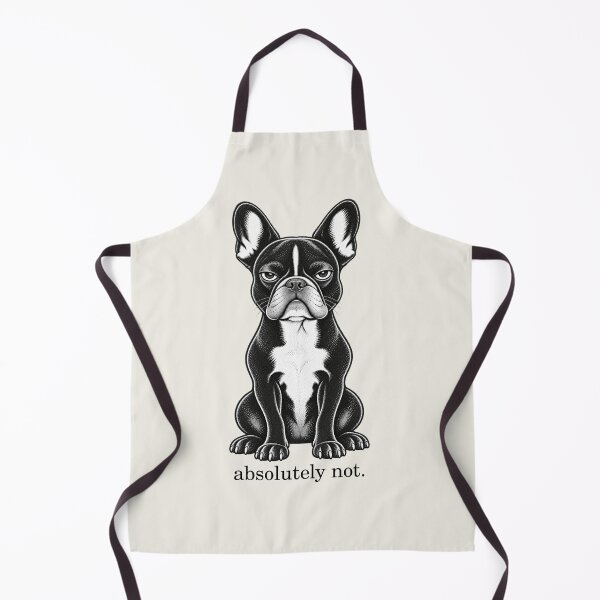 Item preview, Absolutely not French Bulldog Snarky Dog designed and sold by FireWildChild.