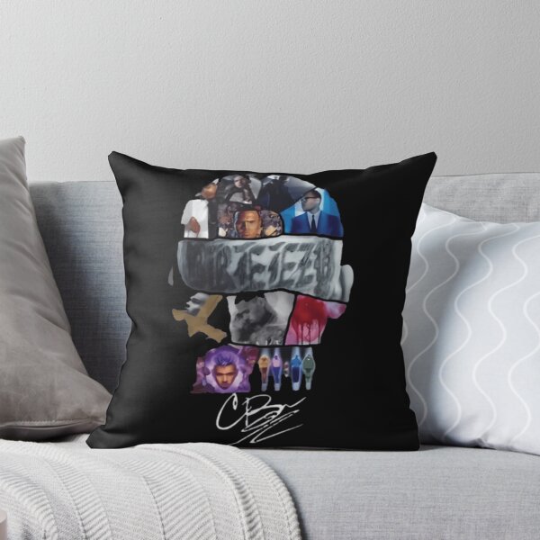 Item preview, Chris Brown All Albums Colorful Music Collage Design designed and sold by VivianaSchult.