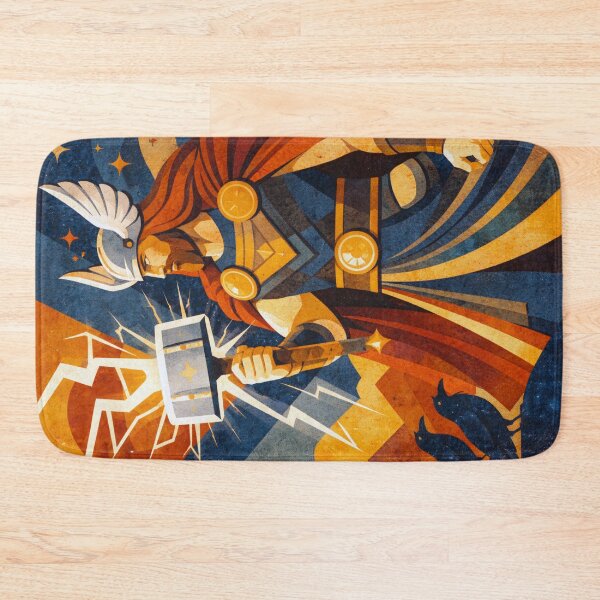 Item preview, Thor – The Thunder God illustration designed and sold by GalleryKauffeld.