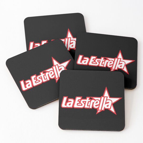 Item preview, La Estrella Classic Red Star Retro Logo Design designed and sold by rchabnb.