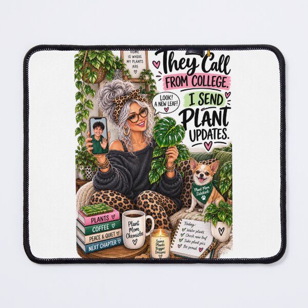 Item preview, They Call From College I Send Plant Updates – Funny College Mom Plant Mom designed and sold by CottageGardenCo.