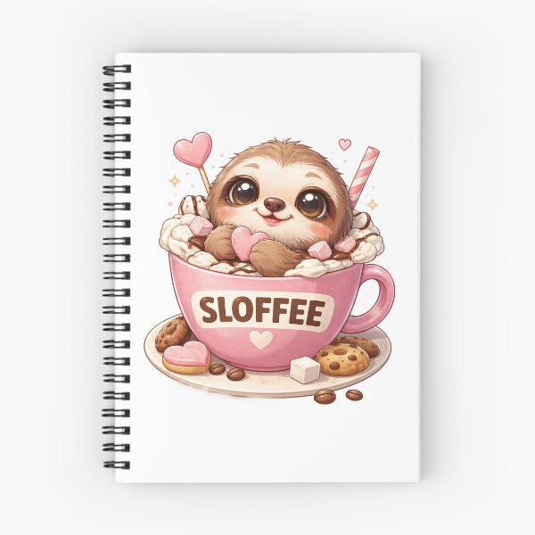 Item preview, Sloffee Cute Sloth Coffee Mug Sweet Treat Lover Design. designed and sold by The-T-In-Retro.