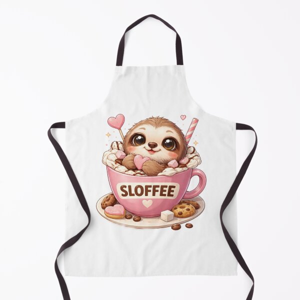Item preview, Sloffee Cute Sloth Coffee Mug Sweet Treat Lover Design. designed and sold by The-T-In-Retro.