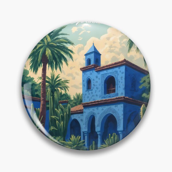 Item preview, Majorelle Blue Garden Marrakech designed and sold by JacksoonLester.