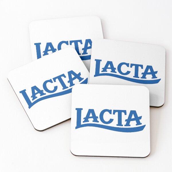 Item preview, Lacta Classic Blue Wave Retro Typography Logo designed and sold by rchabnb.