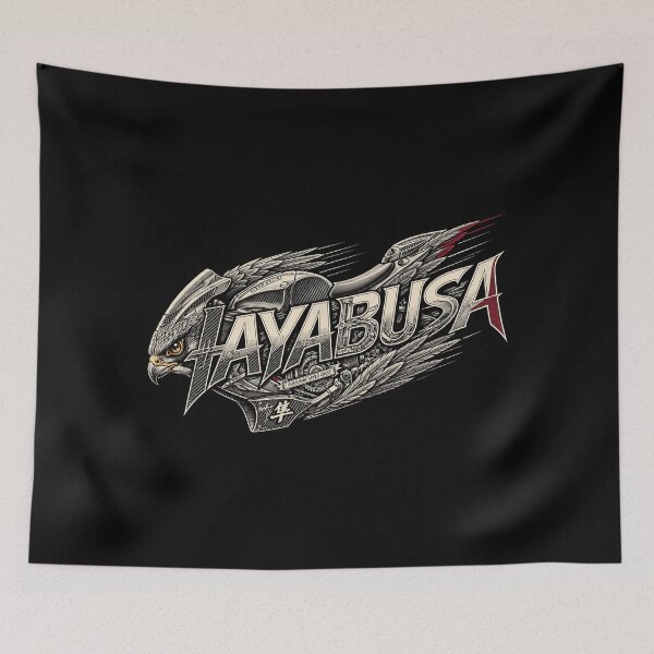 Item preview, Suzuki Hayabusa The Peregrine Design, Hayabusa Motorcycle Shirt, Suzuki GSX1300R, Peregrine Falcon, Hyperbike Legend, Japanese Performance, Speed Machine designed and sold by Typologystudios.