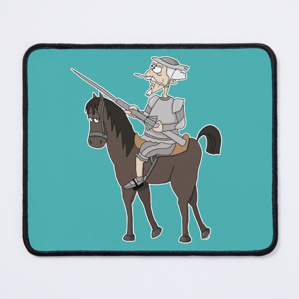 Item preview, Don Quixote Knight Sticker | Funny Overthinking Bookish Meme designed and sold by MyxaART.