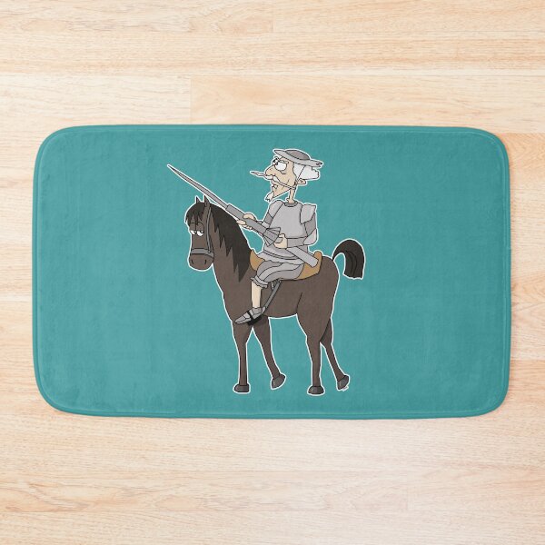Item preview, Don Quixote Knight Sticker | Funny Overthinking Bookish Meme designed and sold by MyxaART.