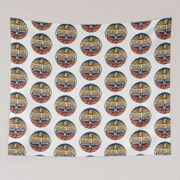 Item preview, Golden Eagle Service Station Vintage Gas Oil Repairs designed and sold by Wilcox PhotoArt.