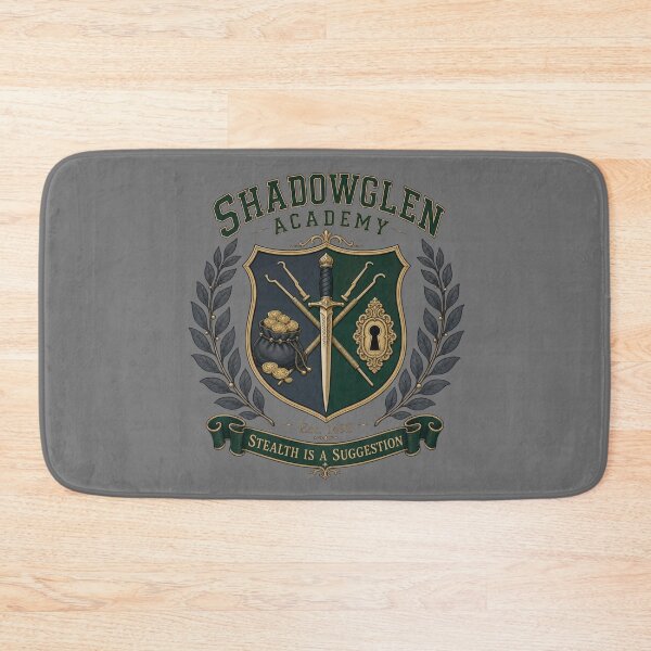 Item preview, Shadowglen Academy - Rogue Thieves Guild Varsity DND RPG Meme designed and sold by Dice_Goblin_Studio.