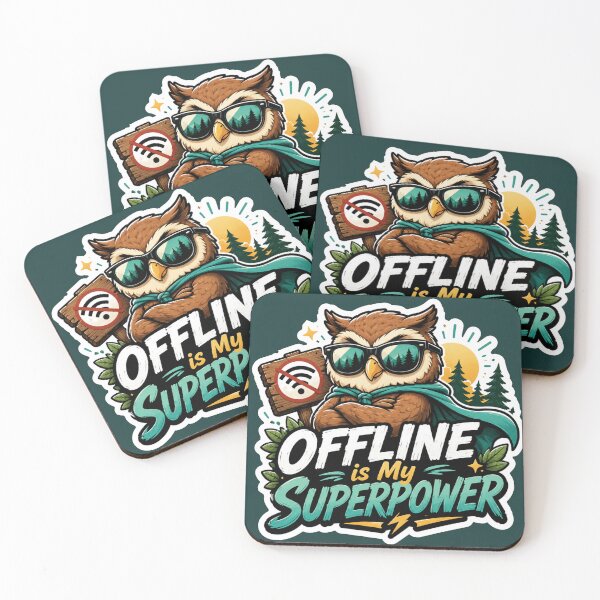 Item preview, Offline Is My Superpower designed and sold by PixoNest.