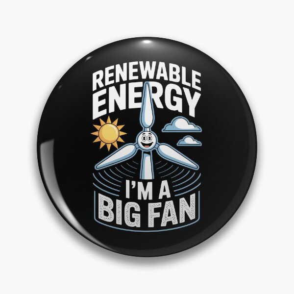 Item preview, RENEWABLE ENERGY – I’M A BIG FAN designed and sold by jkrphoto.