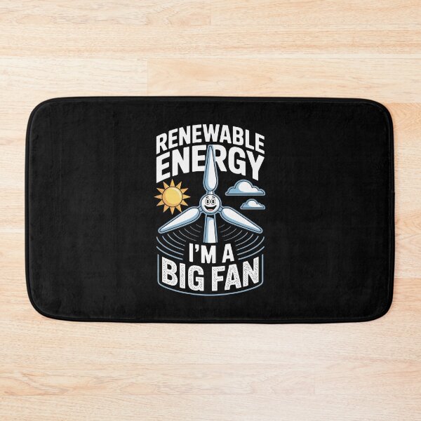 Item preview, RENEWABLE ENERGY – I’M A BIG FAN designed and sold by jkrphoto.