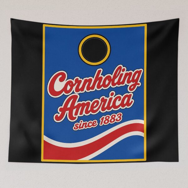 Item preview, Cornholing America Since 1883 – Retro Cornhole Game designed and sold by The-Drip-Studio.