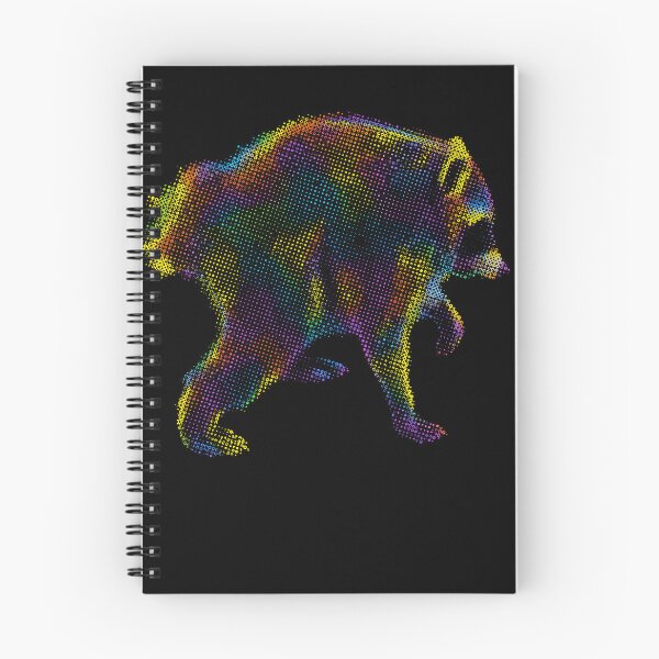 Item preview, Walking Jimothy Raccoon ASCII Dot Art Dot Day designed and sold by d247.
