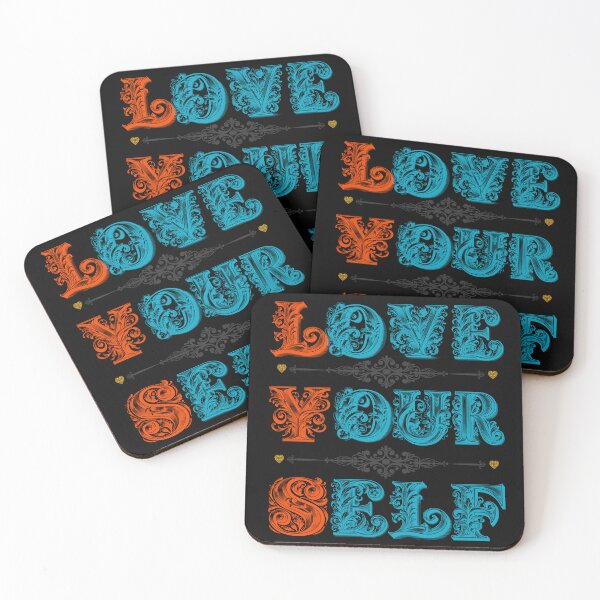 Item preview, Love Your Self  decorative font designed and sold by GoGreenlove.