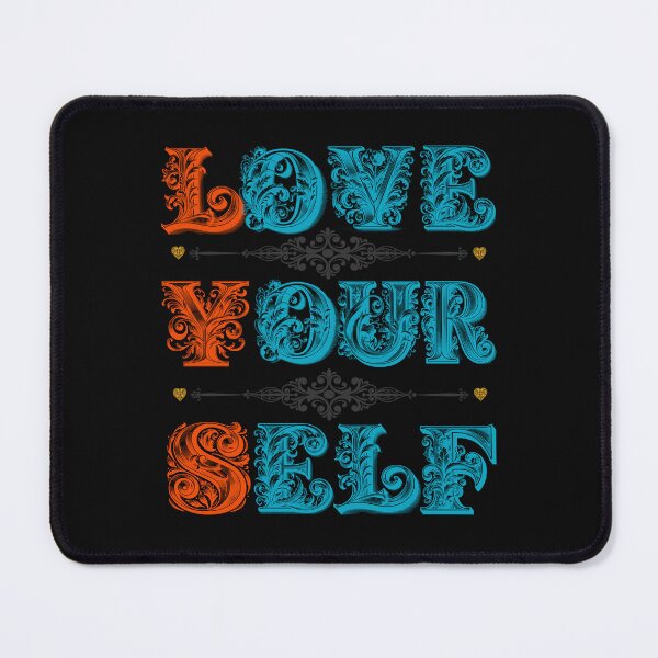 Item preview, Love Your Self  decorative font designed and sold by GoGreenlove.