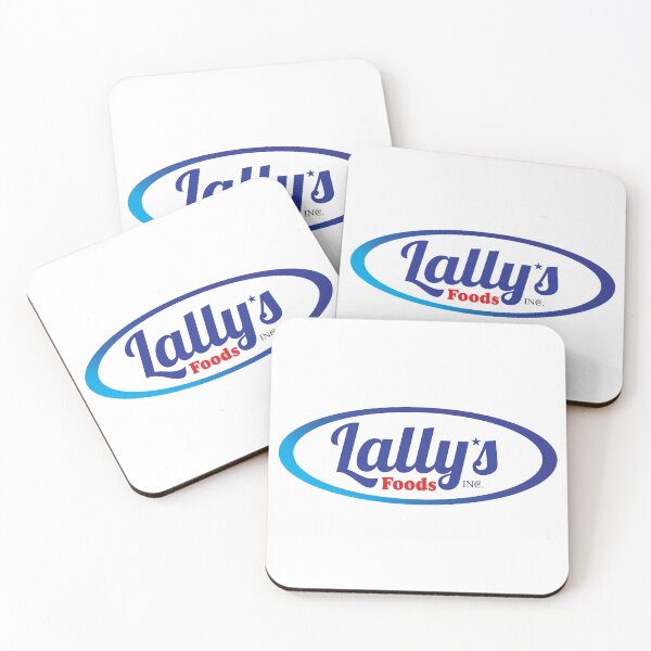 Item preview, Lally's Foods Vintage Oval Gradient Logo designed and sold by rchabnb.