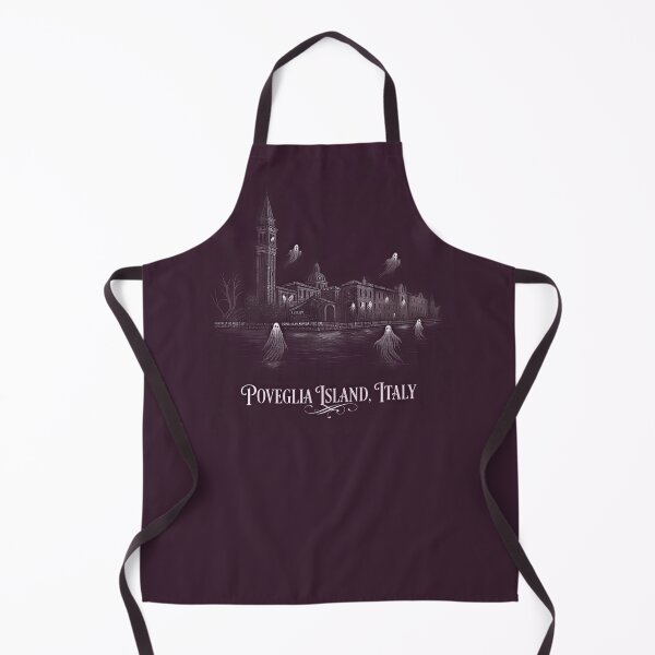Item preview, Poveglia Island Venice Italy Forbidden Ghost Island Typography Art designed and sold by naughty-raccoon.