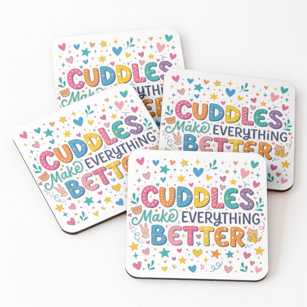Item preview, Copy of CUDDLES MAKE EVERYTHING BETTER designed and sold by ManikRaja.