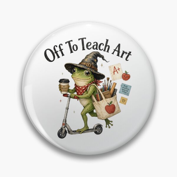 Item preview, Off to Teach Art Teacher designed and sold by a-turner-paint.