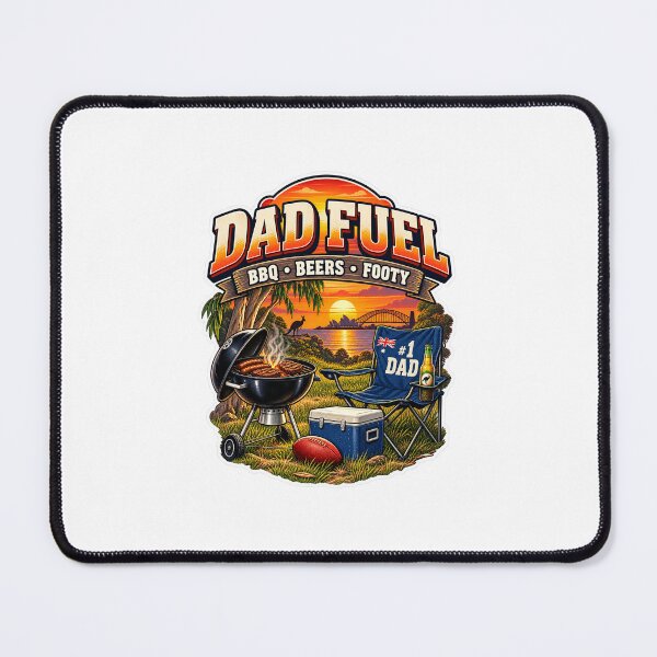 Item preview, Aussie Dad BBQ Footy Funny Father’s Day Gift designed and sold by Peak Pop Designs | Funny Gifts, Cozy Art & Cute Animals .