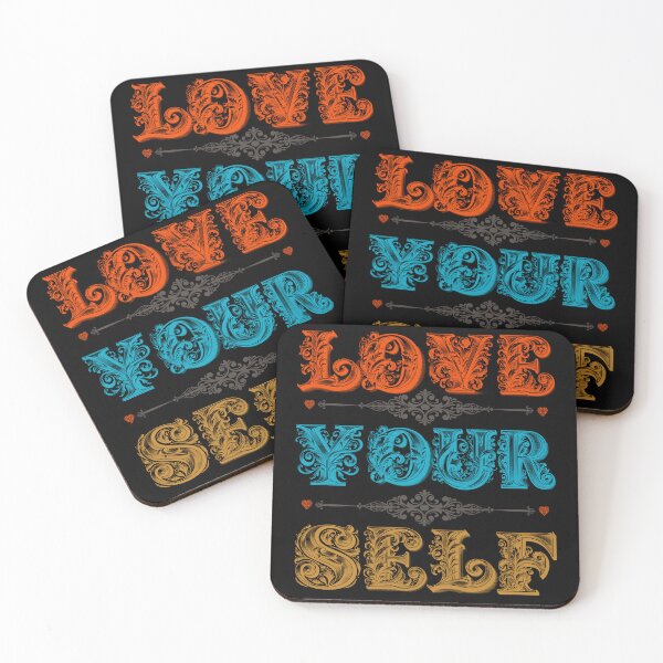 Item preview, Love Your Self  decorative font 1 designed and sold by GoGreenLove.