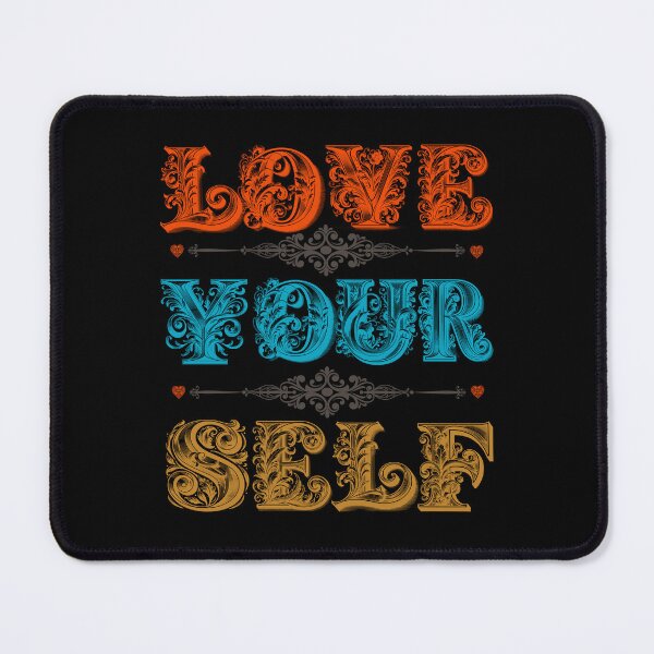 Item preview, Love Your Self decorative font 1 designed and sold by GoGreenlove.