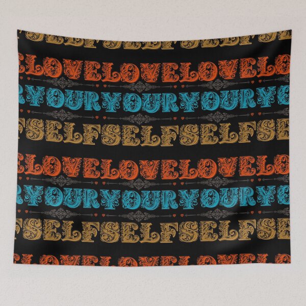 Item preview, Love Your Self  decorative font 1 designed and sold by GoGreenlove.