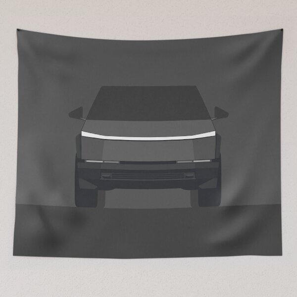 Item preview, Cybertruck - Vector drawing designed and sold by yohannlp.