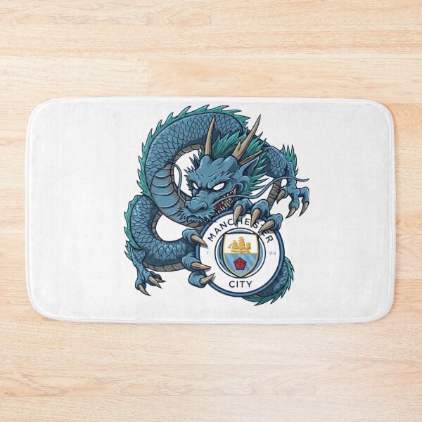 Item preview, Blue Dragon Football Emblem Mascot Art Graphic designed and sold by annaarthk.