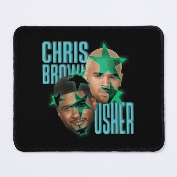Item preview, Chris Brown Usher Colorful R&B Star Portrait Design designed and sold by WukisWiOaima.